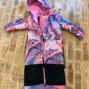 Deux par Deux Pink Fleece Lining